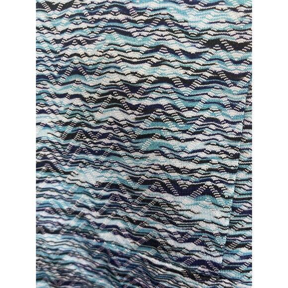 MPG Midi Dress Teal Blue Built in Bra Racerback Athletic Size Small - Picture 3 of 12